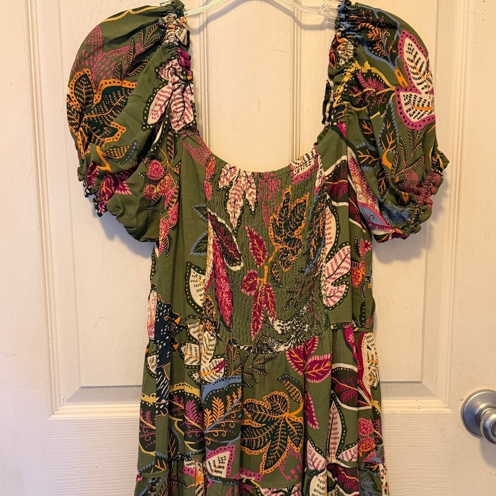Farm Rio Wild Jungle Maxi Dress nwot - Picture 6 of 11